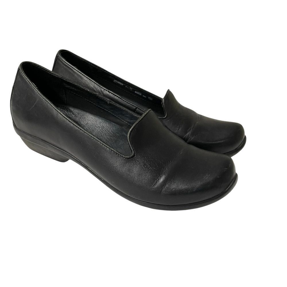 Dansko Women's Black Leather Loafers Size 8.5 - Size 9